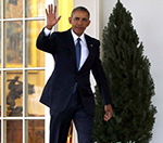Barack Obama Leaves Oval  Office for Last Time